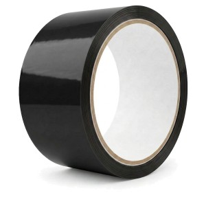 Taśma Pakowa Akrylowa Czarna 48/50y