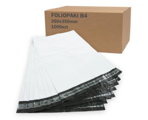 Foliopaki K03 260x350mm B4 1000szt.
