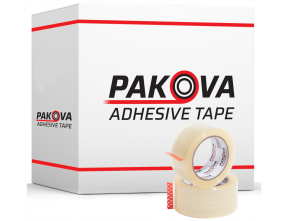 TAŚMA PAKOVA 48/100y MOCNA KLEJĄCA 36SZT BEZBARWNA